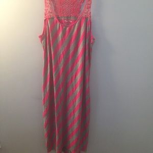 Striped Maxi dress